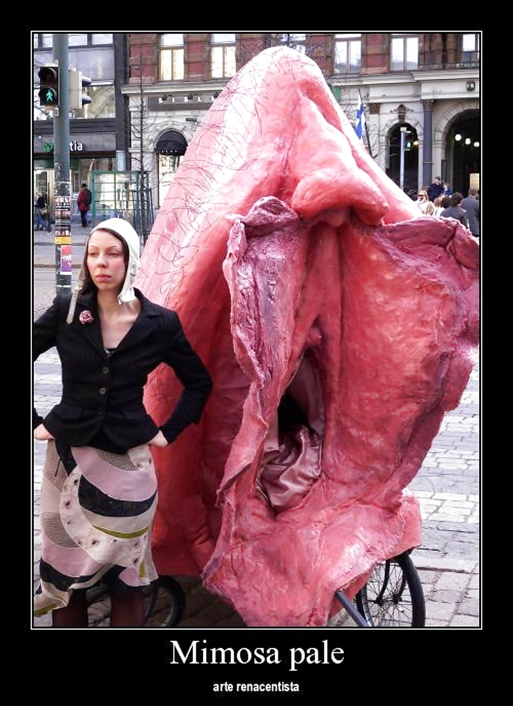 Giant Vulva Bicycle Taxi Is Freudian Wet Dream #8697892