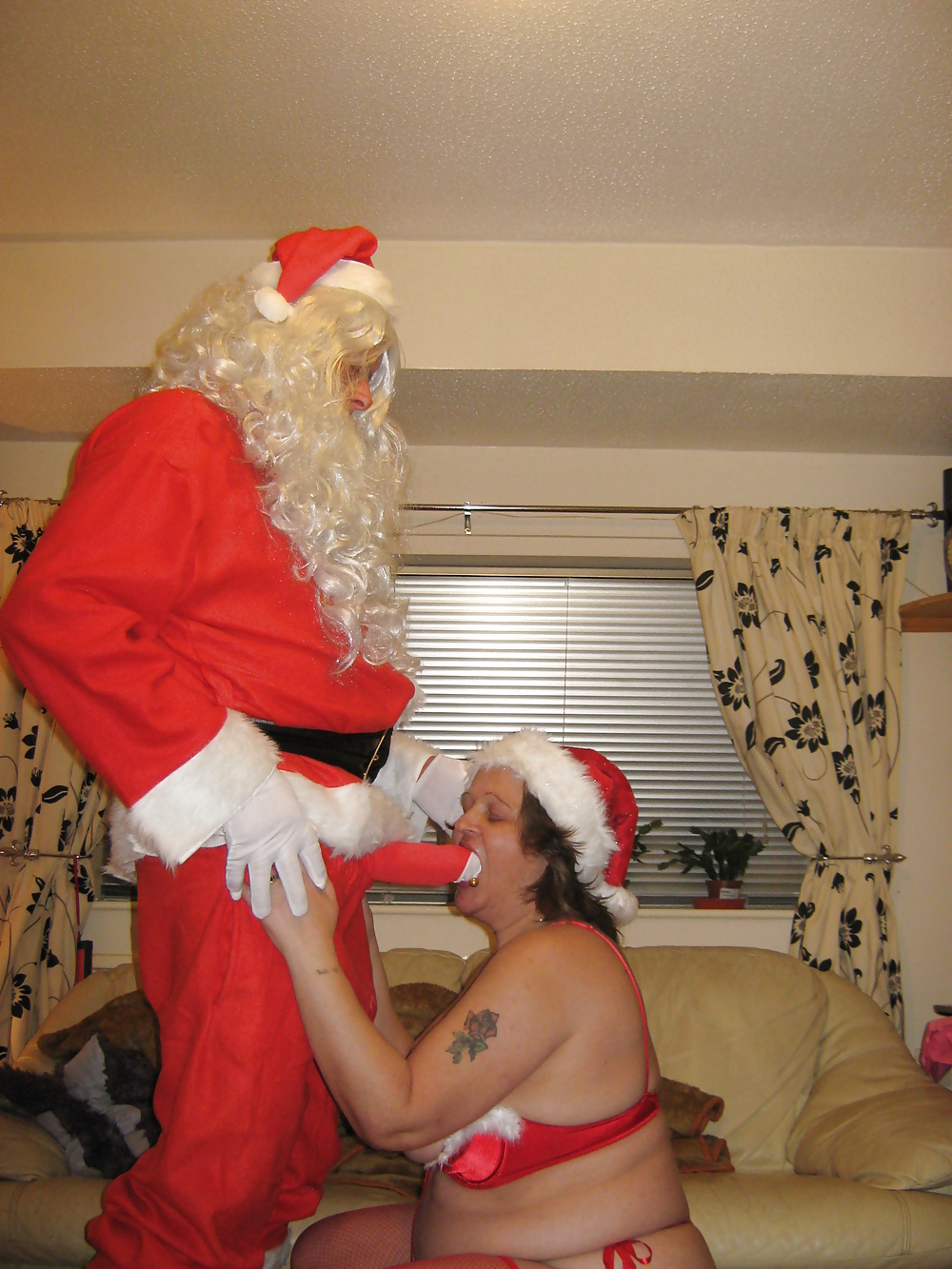 Santa  comes to play with me #12630271