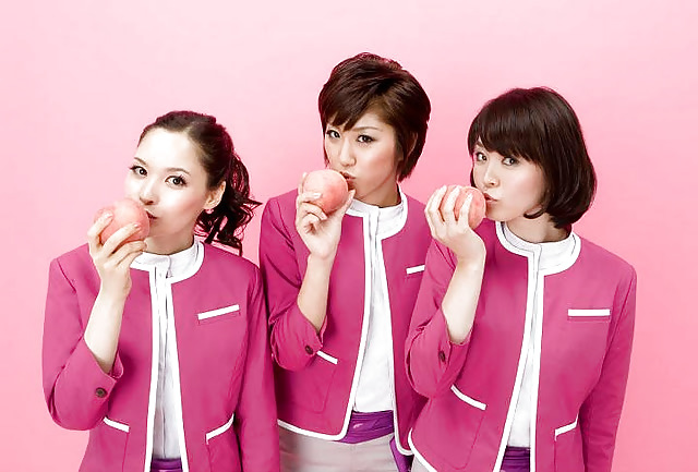 Real Asian Air Flight Attendants Stewardesses #13009584