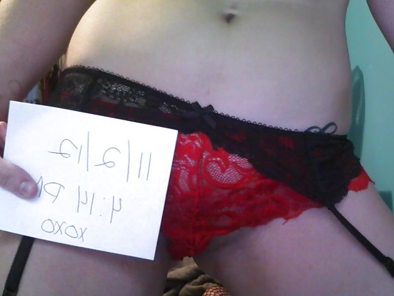 Red and black lingerie set #16379180
