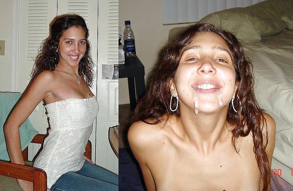 Before and after facial and cumshot. #20000121
