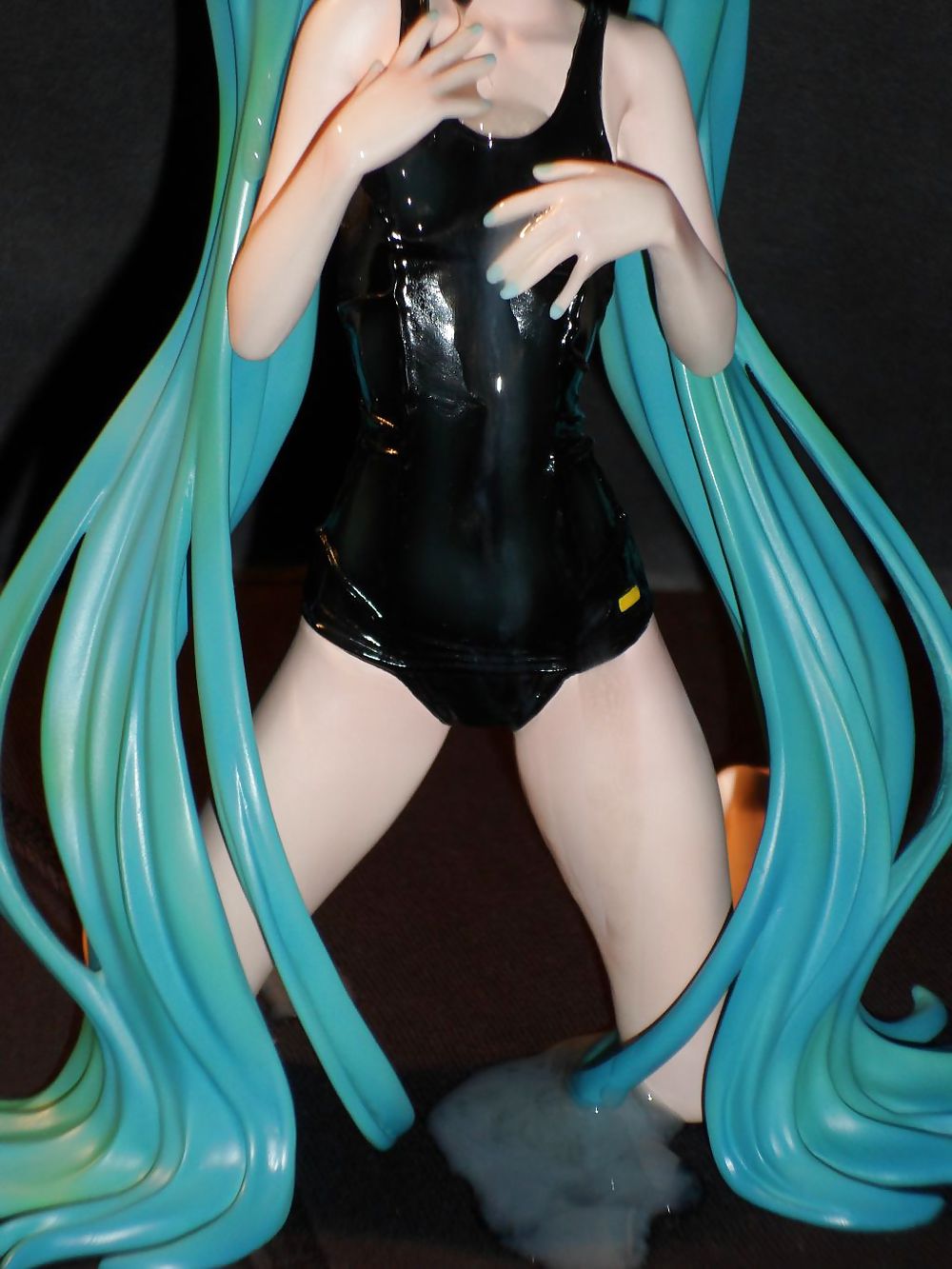 Miku Hatsune.on swimwear.Figure Cumshot #8619996