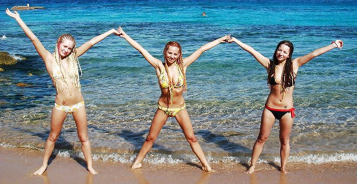 Bech babes in and out of their Bikini's :) #17410660