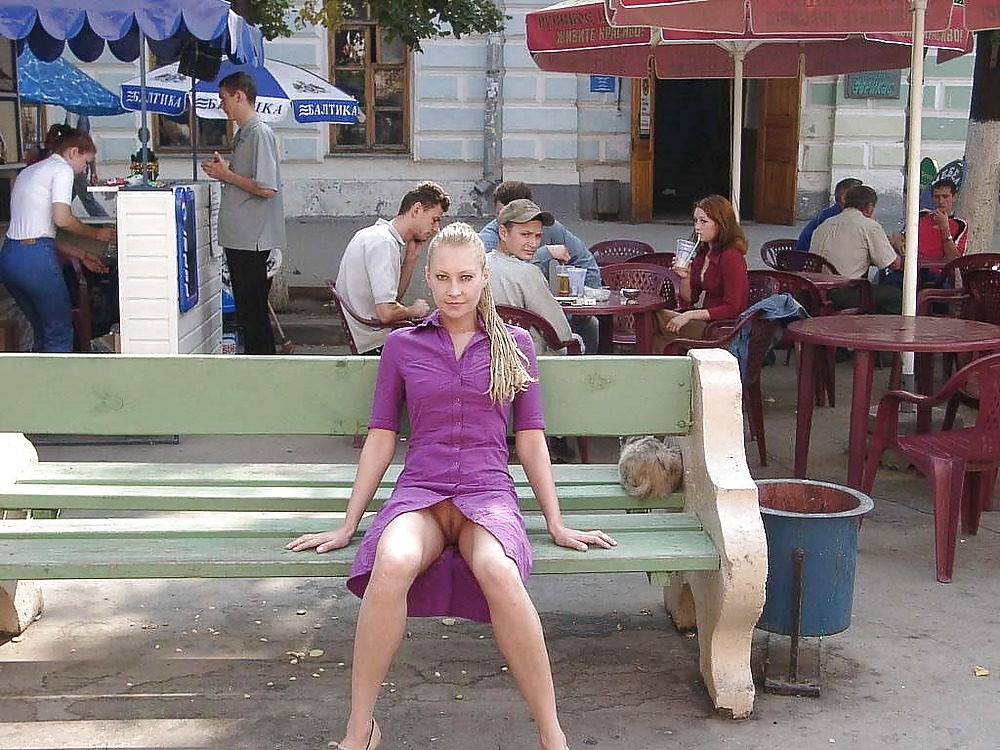 Bottomless pussy flashing. Some in public. #19540247