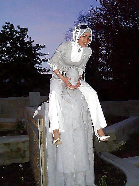 Türkischen Turban-Hijab Neue Schnittstelle #7231391