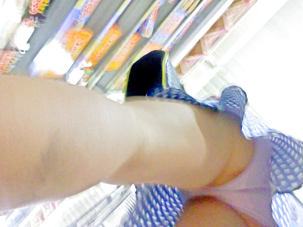 Pink Panty Blue Gown at Hypermart PTC, Surabaya, indonesia #7272212