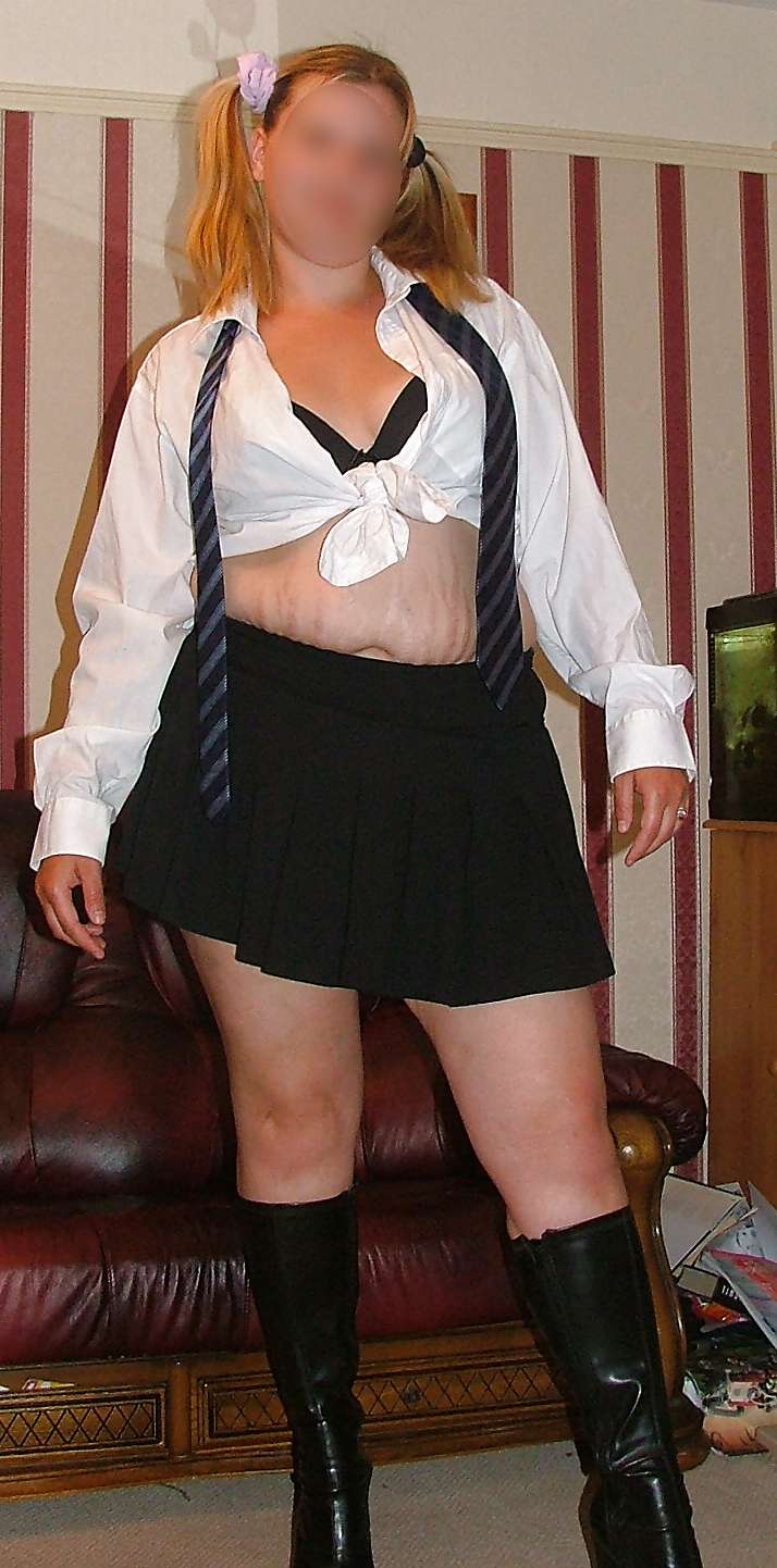 Louise dressed as slutty schoolgirl - Please comment #15221214