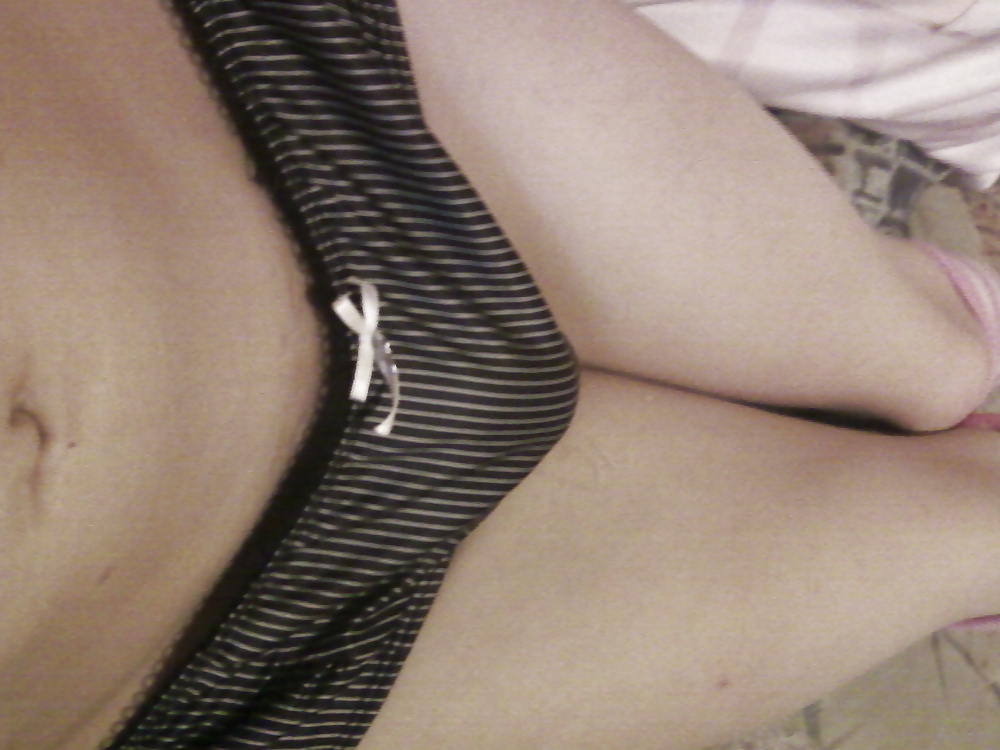 Original knee socks and sad panties
