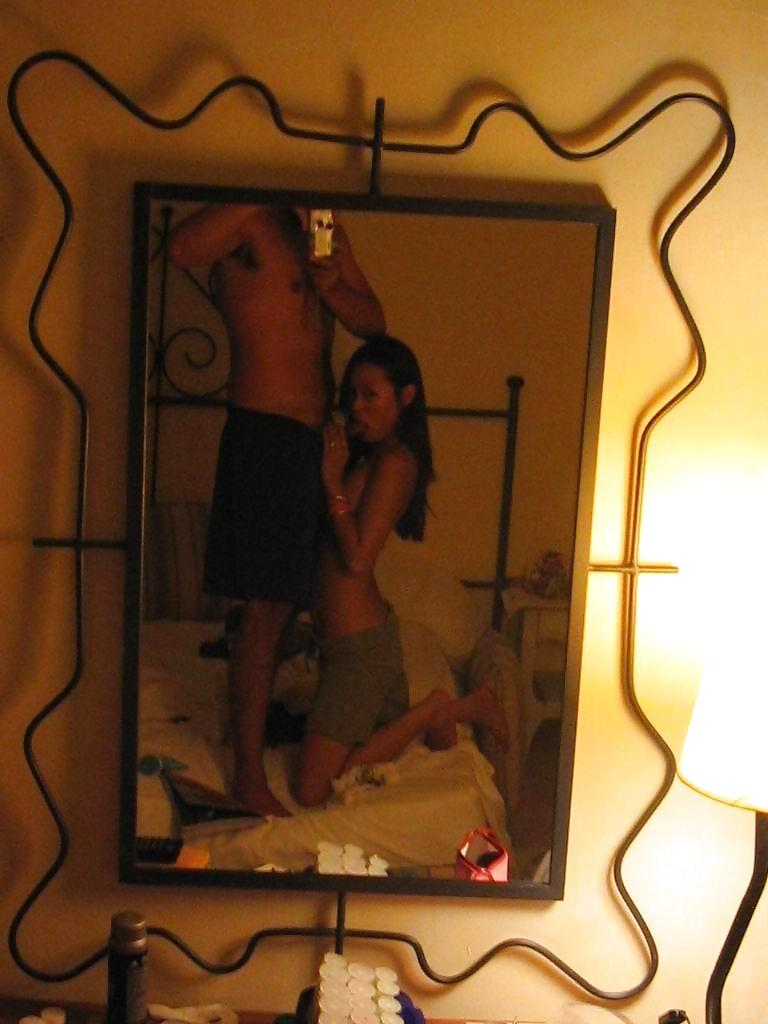 Thai girl and me at a resort #17207613