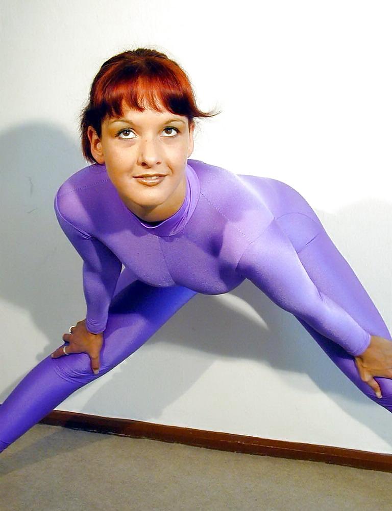 Purple catsuit #9314631