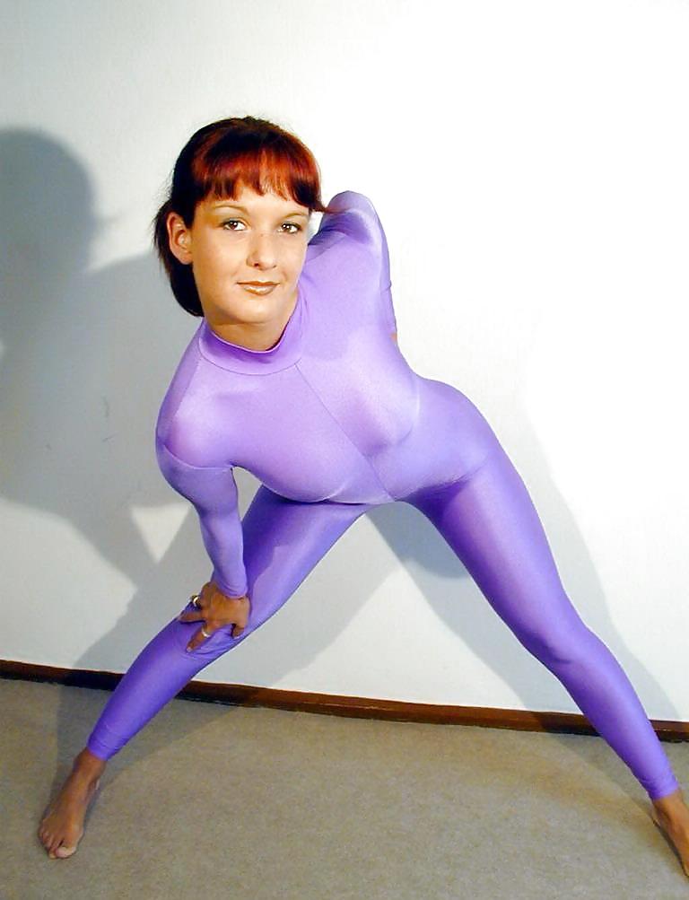 Purple catsuit #9314677