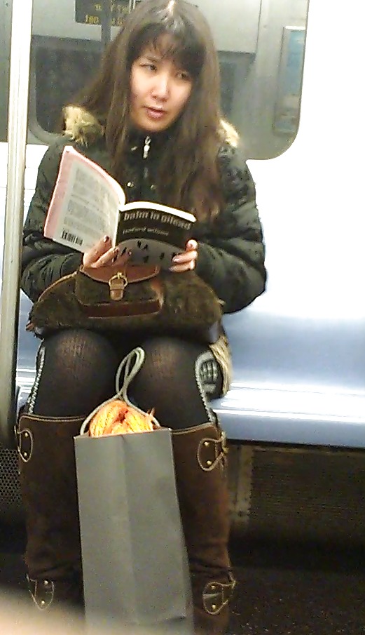New York Subway Mädchen #17525502