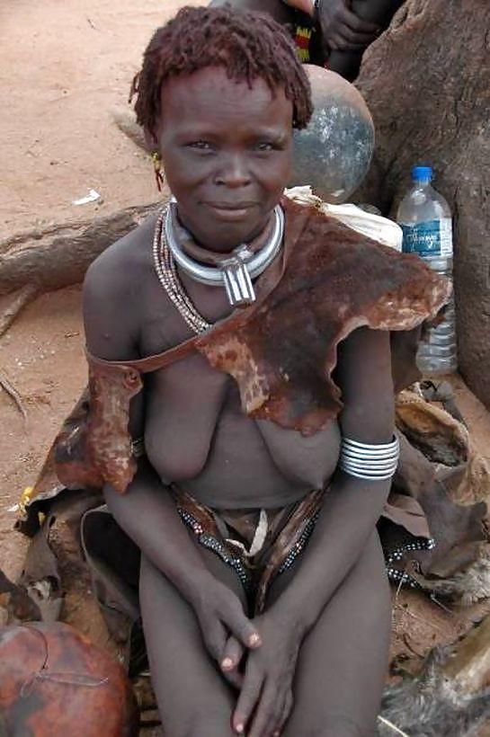 The Beauty of Africa Traditional Tribe Girls #15838048