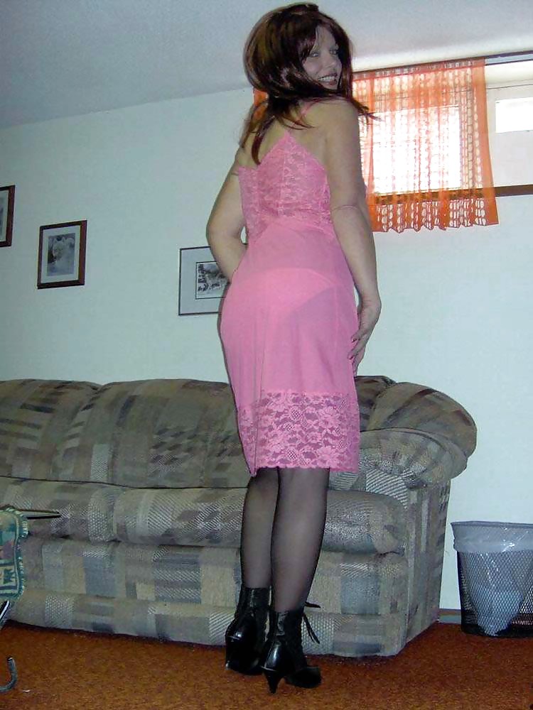 Scarlett's second set - pink fullslip
 #16527229