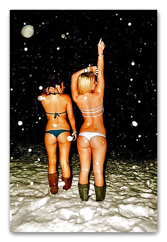 Missy's Boobs & Boobettes Playing In The Snow! #18869205