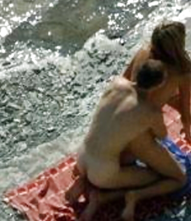 Amateurs having sex on public beach - adriatic coast #1096835