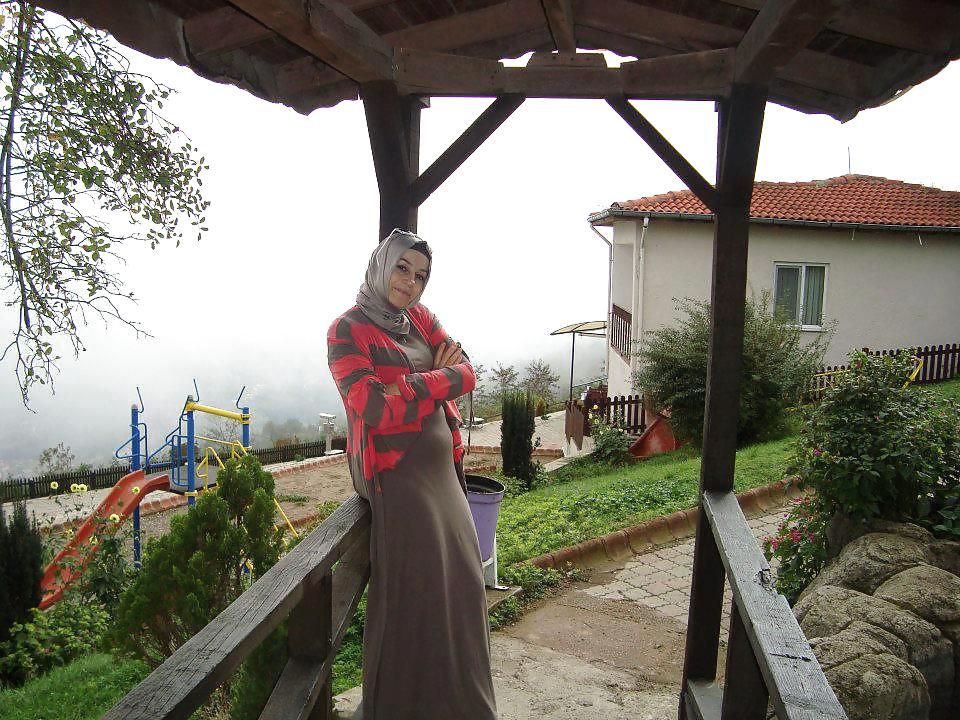 Arabisch-muslimischen Türkischen Turban-Hijab #16669525