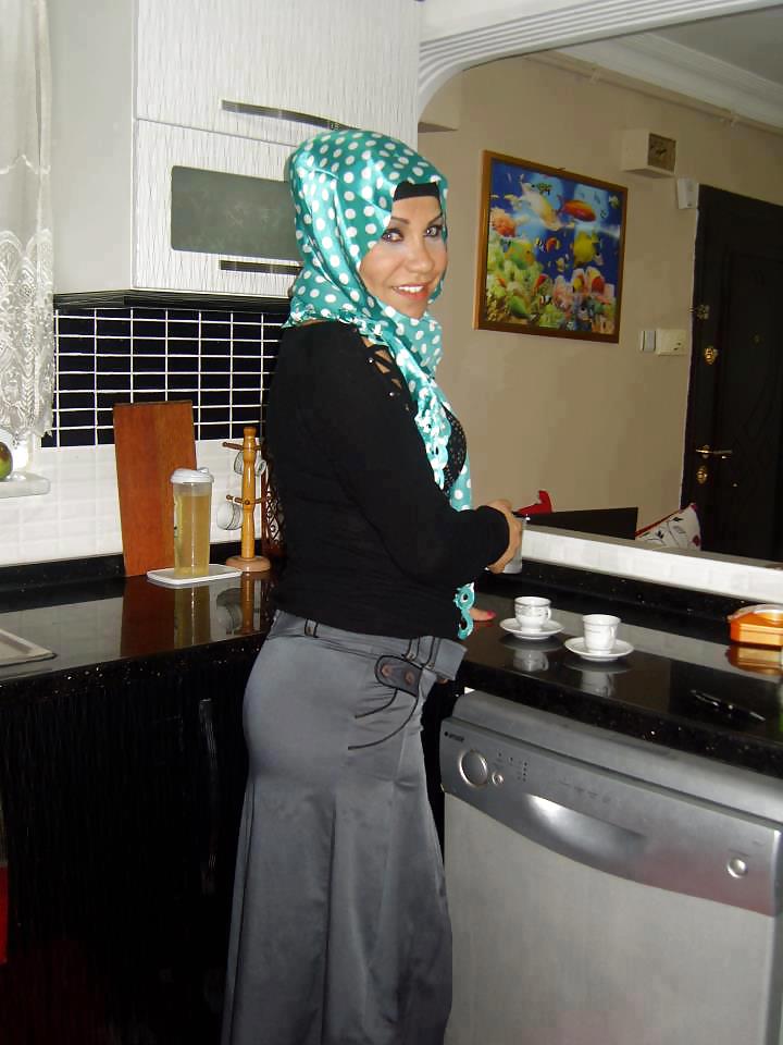 Turbanli arab turkish hijab muslim #16669541