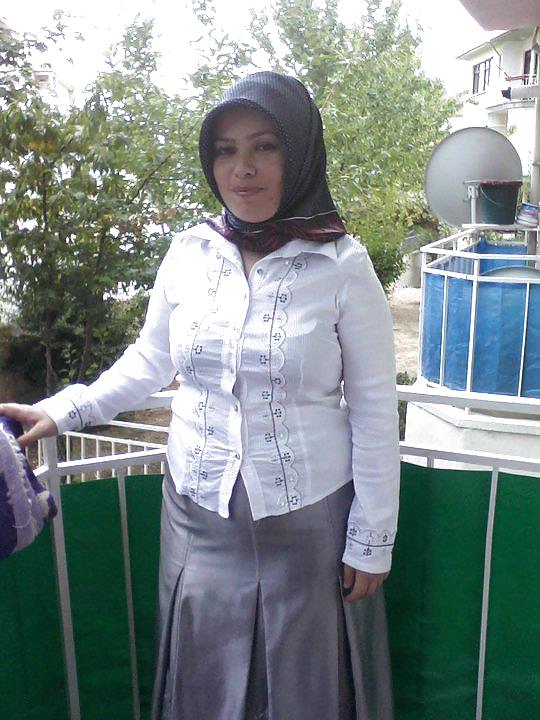 Arab Musulman Turc Hijab Turban-porter #16669578