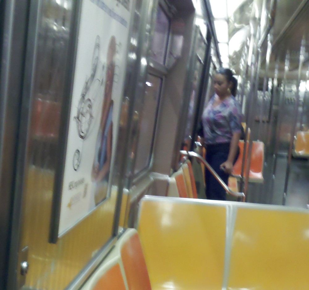New York Subway Girls 12 - Black Lady Gaga #5789033