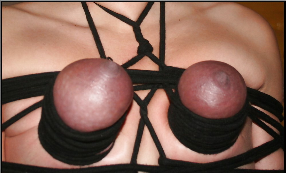 Breast bondage extrem 20yo. #8726826