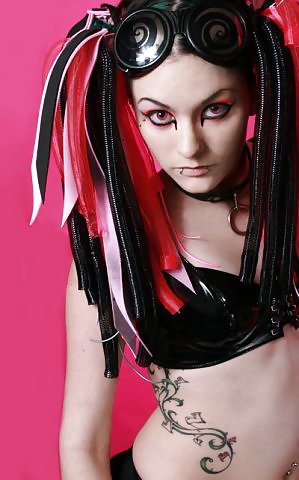 Cyber ​​Goth Mädchen #3904413
