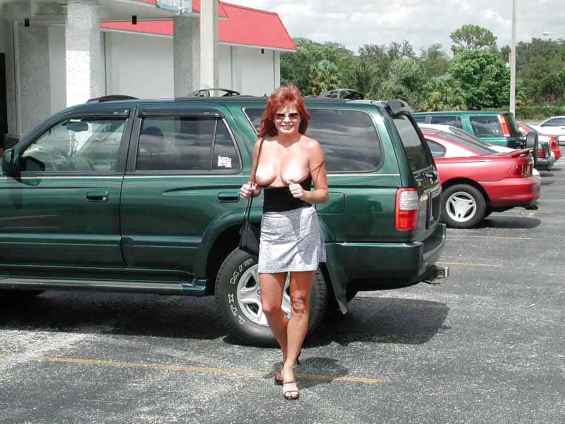 Fun with busty redhead MILF - N. C.  #8186845