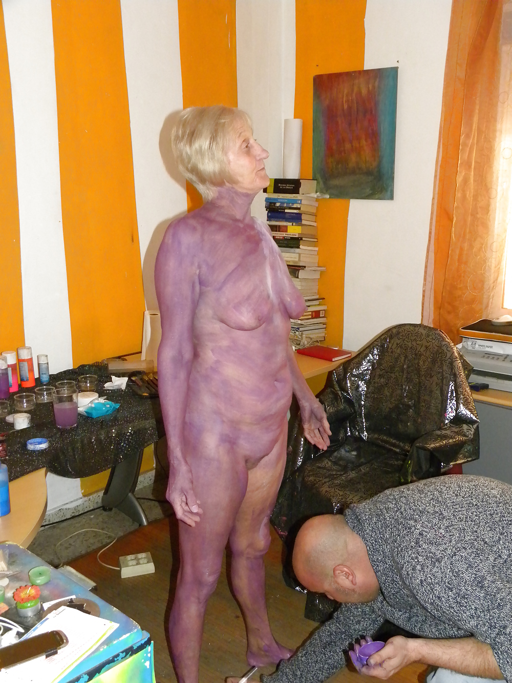 Body painting session #13376697