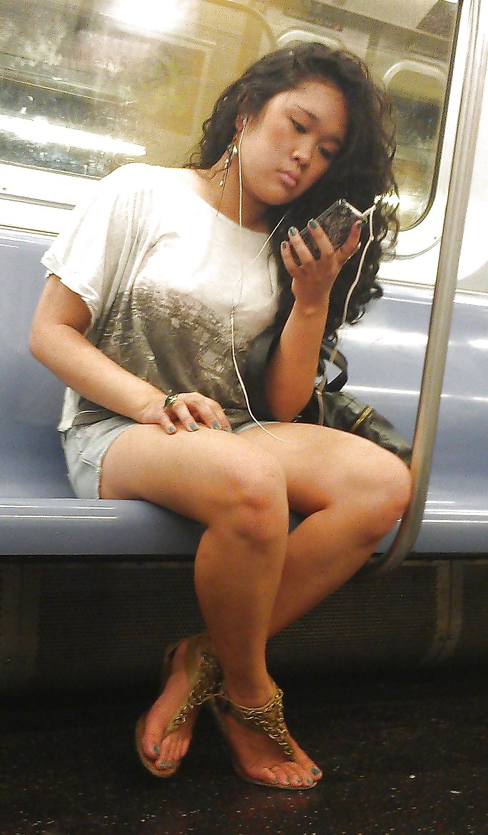 New York Subway Girls Asian Express Line #22394711