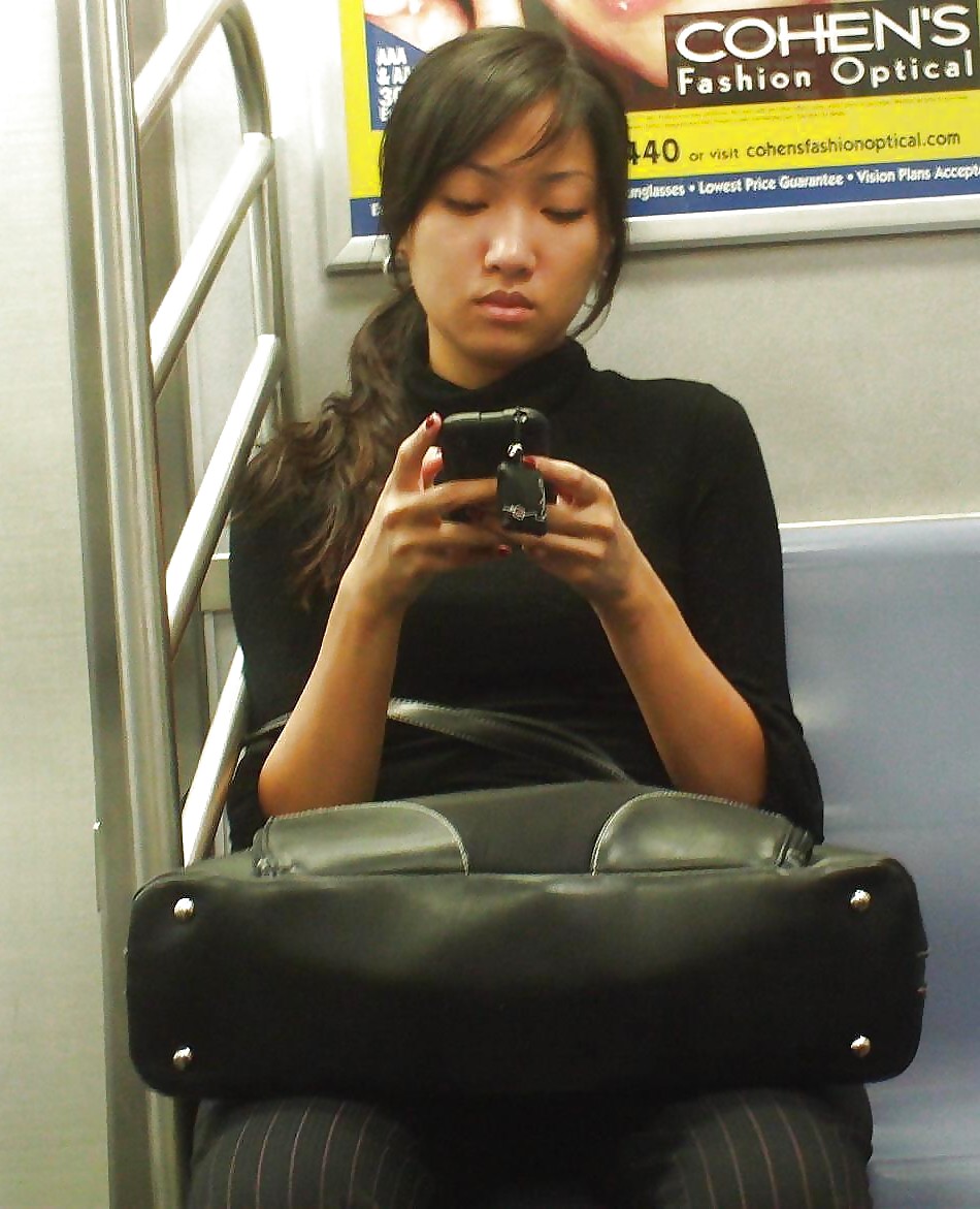 New York Subway Girls Asian Express Line #22394724