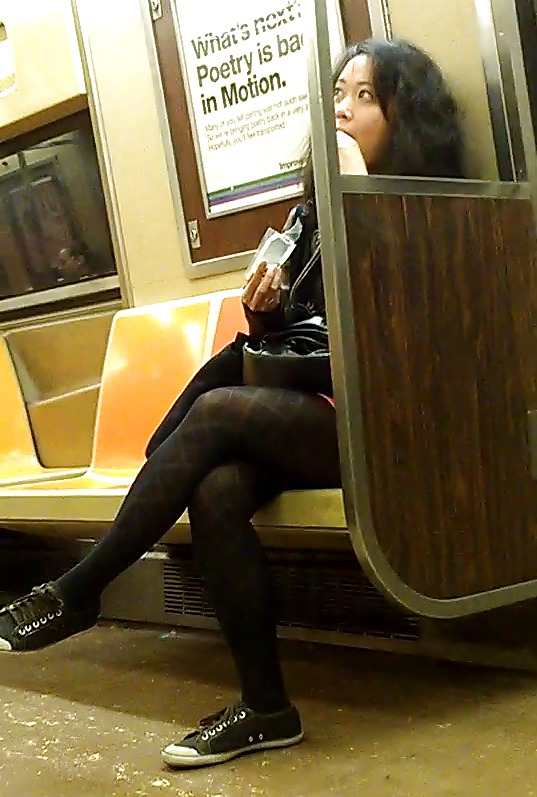 New York Subway Girls Asian Express Line #22394815