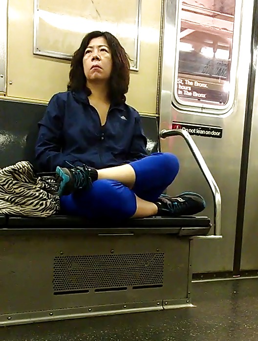 New York Subway Girls Asian Express Line #22394824