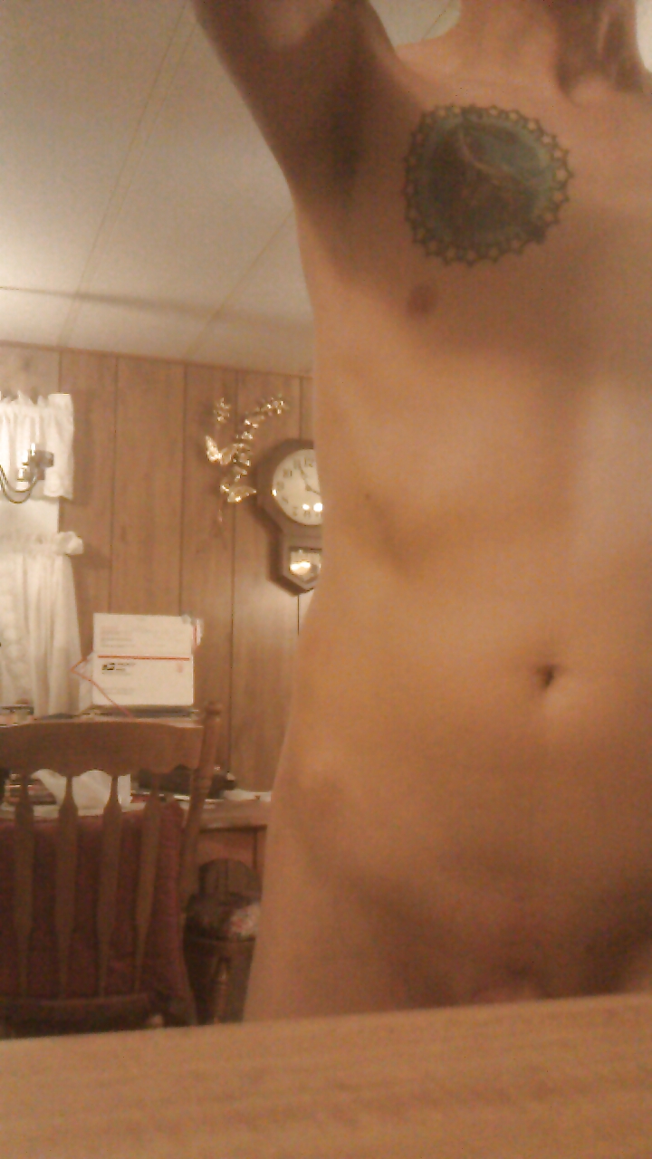 Me gabe naked in the kitchen #19456592