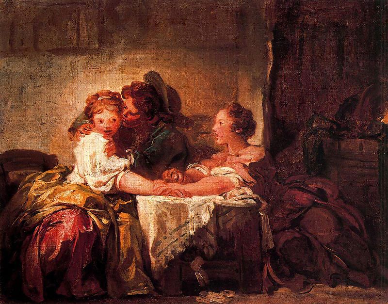 Arte eroporno dipinta 52 - jean-honore fragonard
 #12616659