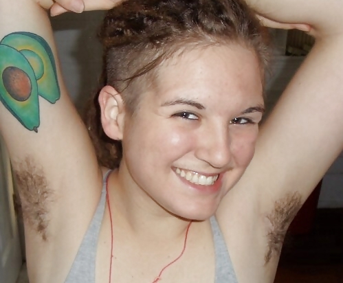 Amateur hairy armpits 02 - pits - Love is in the hair