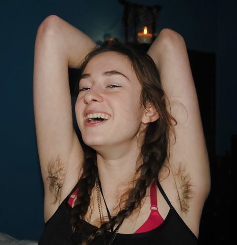 Amateur hairy armpits 02 - pits - Love is in the hair #5362217
