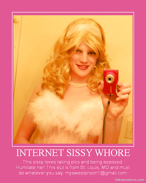 Sissy Schwuchtel Vanessa Abzeichen Und Poster #15072832