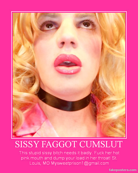 Sissy Faggot Vanessa Badges and Posters #15072927