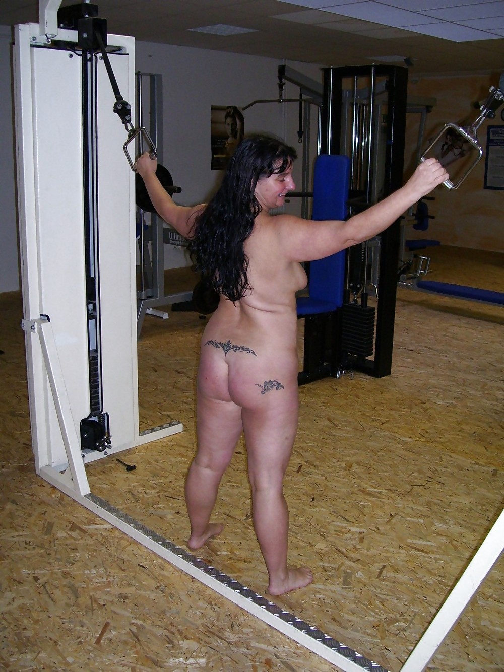 Bbw-corinna at the gym  #870565
