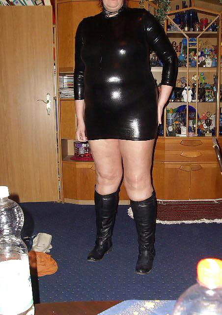Bbws in latex, leather or just shiny #15200756