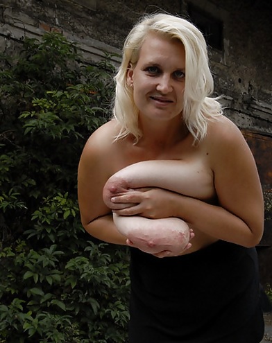 Mature Blonde With Fat Saggy Tits #16375254