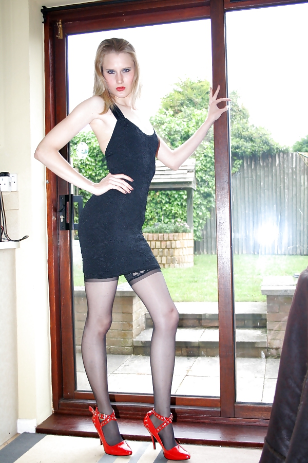 British Slut in a Little Black Dress #4482352