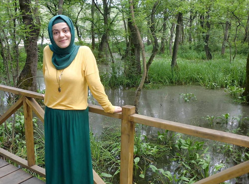 Turbanli hijab árabe turco 
 #19906362