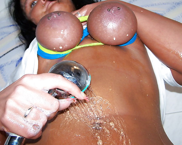 Extrem tits bondage teeny in shower + waterbondage #5254141