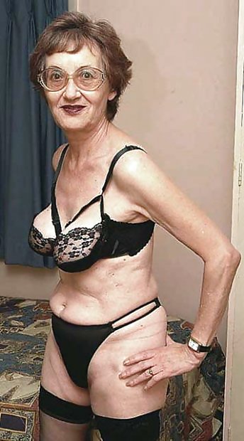 Esel loves... this MILF 11 (grannie with glasses) #3945433