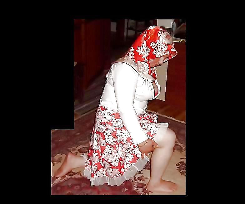 Arabisch-muslimischen Türkischen Turban-Hijab #16394208