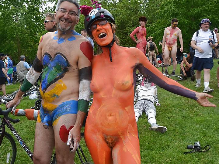 Nude Painted Ladies in Public Fetish Gallery 6 #22154046