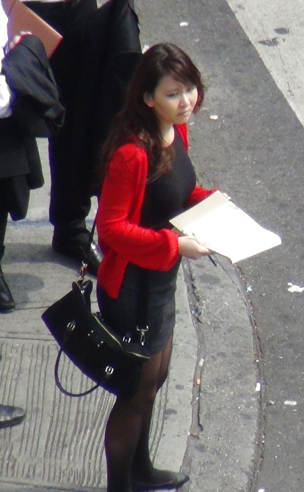 New York Asian Hotty in Street #21191747