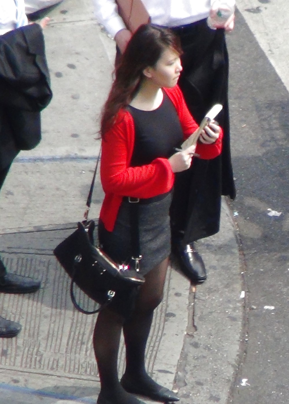 New York Asian Hotty in Street #21191757