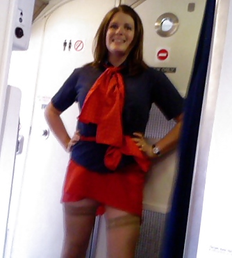 Flight attendants stockings ans pantyhose #16259814